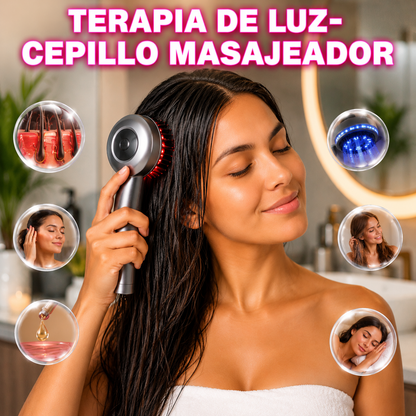 TERAPIA DE LUZ - CEPILLO MASAJEADOR