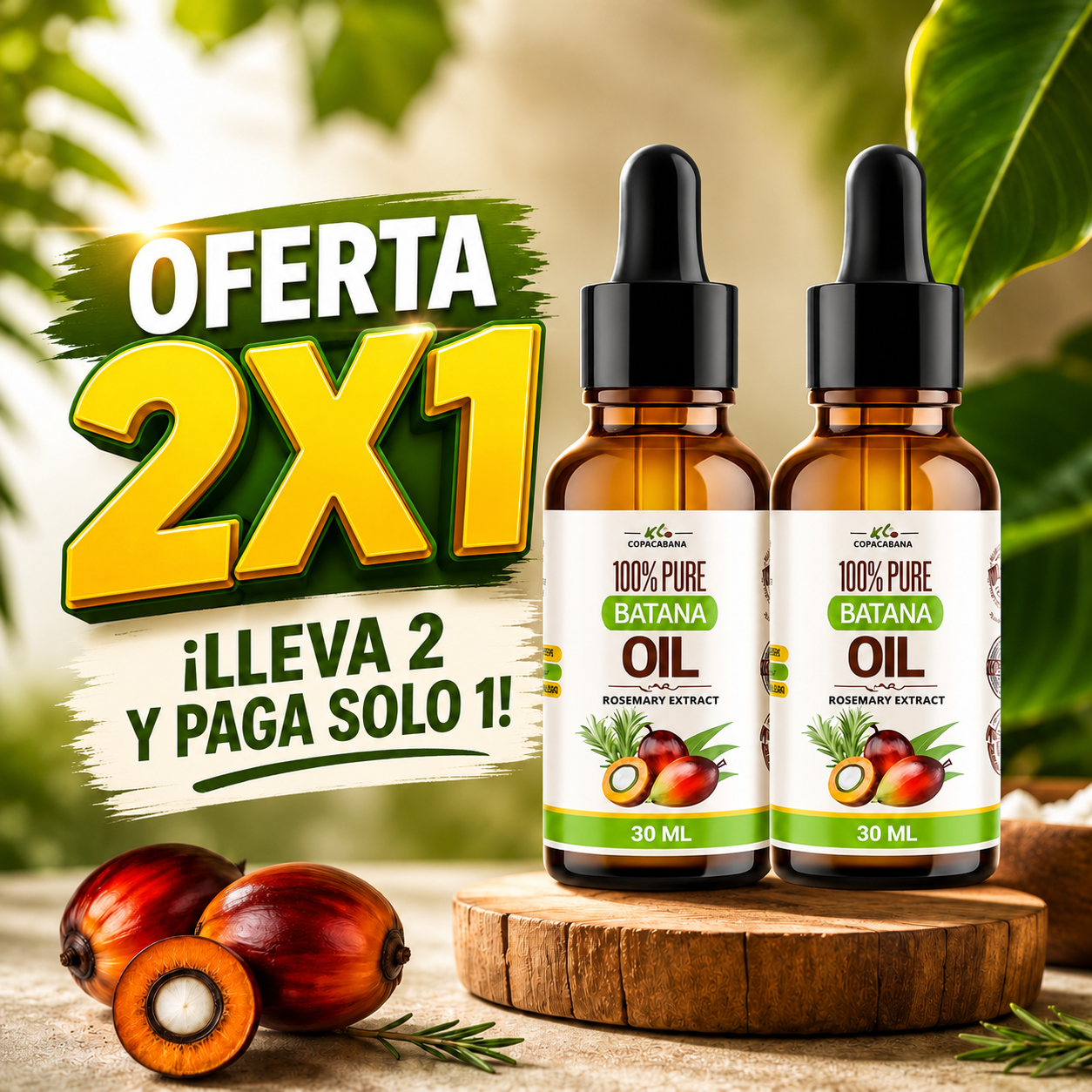ACEITE DE BATANA 30 ML - OFERTA 2X1