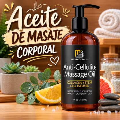 ACEITE DE MASAJE CORPORAL REAFIRMANTE 240ML