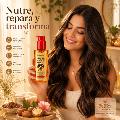 ACEITE DE ARGÁN - NUTRICIÓN Y REPARACIÓN PARA EL CABELLO