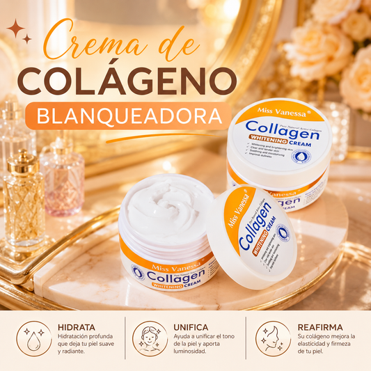 CREMA COLÁGENO BLANQUEADORA HIDRATANTE